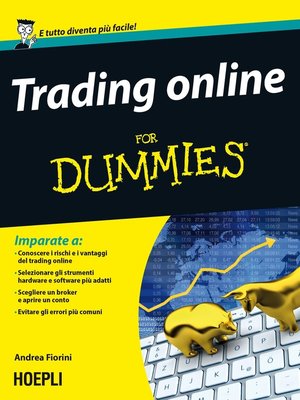 cover image of Trading online For Dummies
